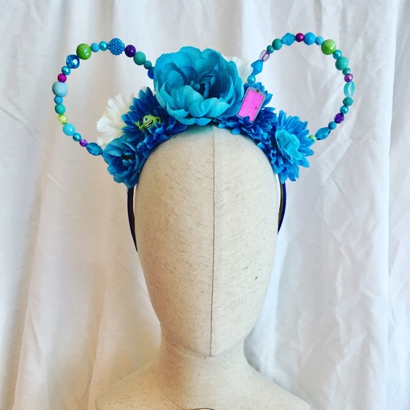 Disney Pixar Monsters Inc Mike Minnie Mouse Ears - Picture 2 of 6